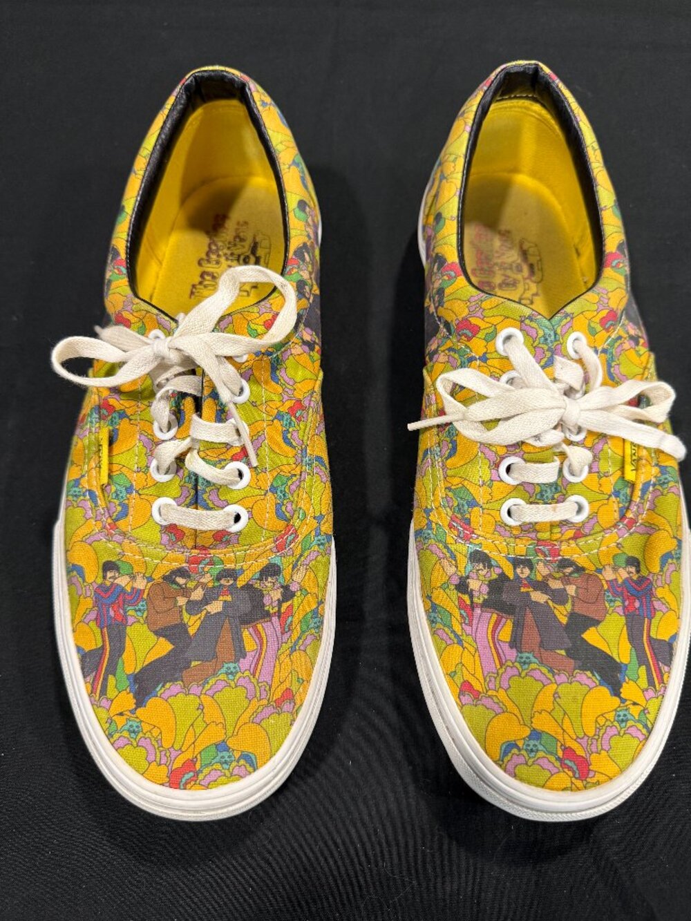 Vans x Beatles Era Yellow Submarine Garden Men 10.5 VN-0VHQC6C Rare